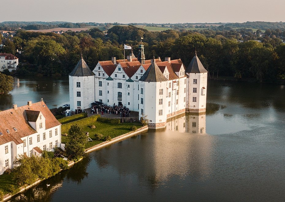 History of Glücksburg on the Flensburg Fjord