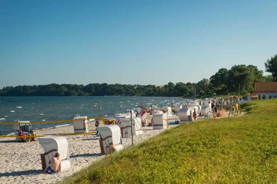 Strand bei Holnis — nördlichste Festlandspitze Deutschlands an der Flensburger Förde